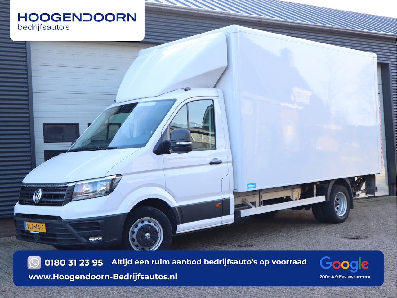 Volkswagen Crafter - 50 2.0 TDI 177pk Euro 6 Automaat Bakwagen - Laadklep - Camera - AutoWereld.nl