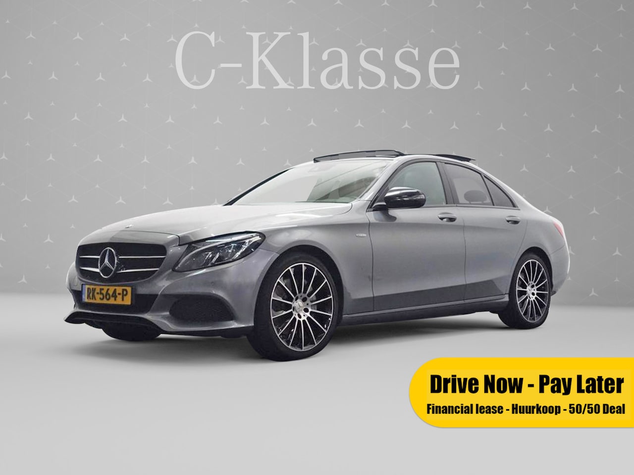 Mercedes-Benz C-klasse - 180 Amg Prestige Aut- Burmester I Panodak I Xenon Led I Lane Assist I Clima I Stoel vrw - AutoWereld.nl