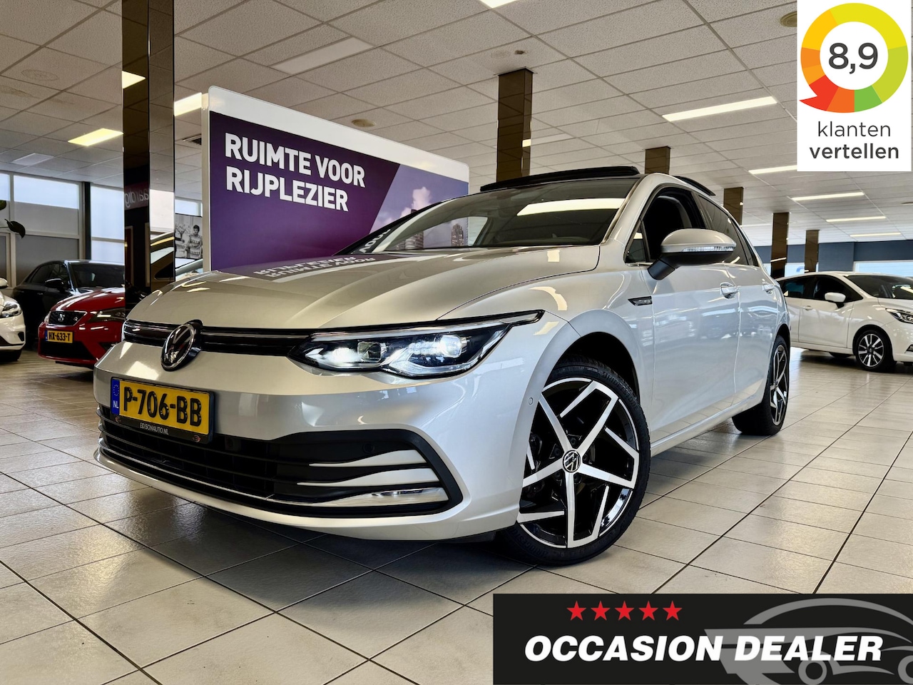 Volkswagen Golf - 1.5 TSI Style *PANO*NAVI*APP*MASSAGE*CAM*HEADUP* - AutoWereld.nl