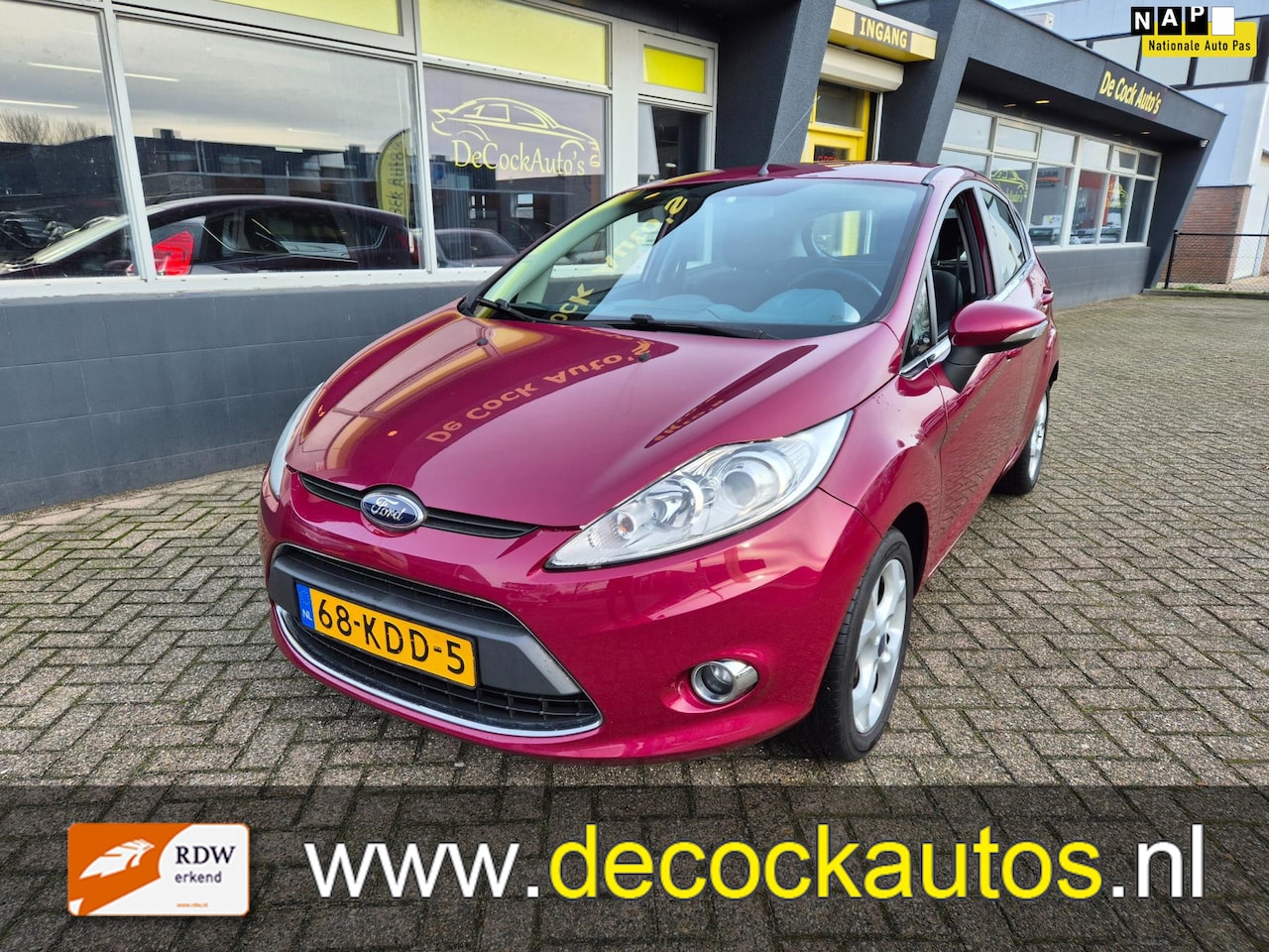 Ford Fiesta - 1.25 Titanium/AIRCO/TREKHAAK - AutoWereld.nl