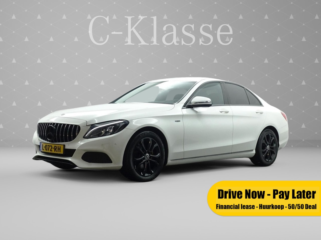 Mercedes-Benz C-klasse - 180 157PK AMG Night Edition Aut- Xenon Led I Burmester I Stoelverwarming I Camera I Dynami - AutoWereld.nl