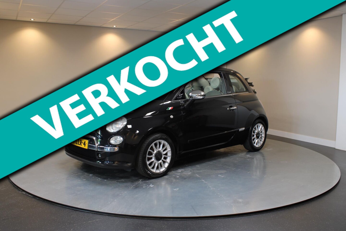 Fiat 500 C - 1.2 Lounge *Automaat* Nwe Distributieriem! Cabrio - AutoWereld.nl