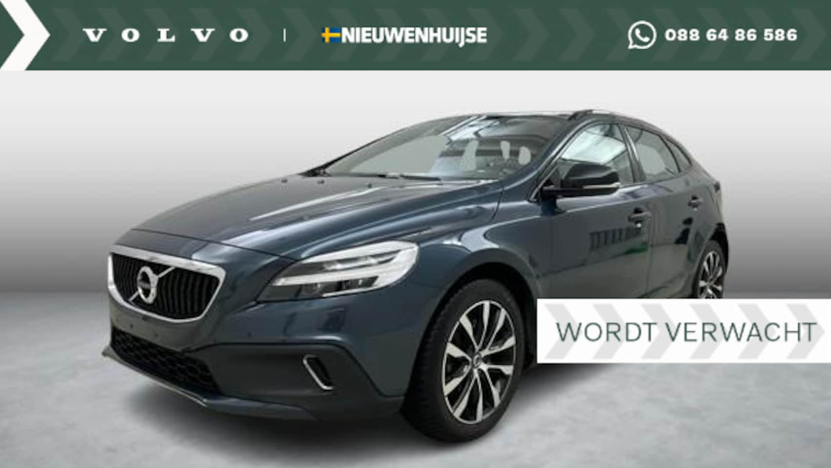 Volvo V40 Cross Country - 1.5 T3 Nordic+ Automaat | Trekhaak | Leder | Stoel verwarming | Standkachel | - AutoWereld.nl