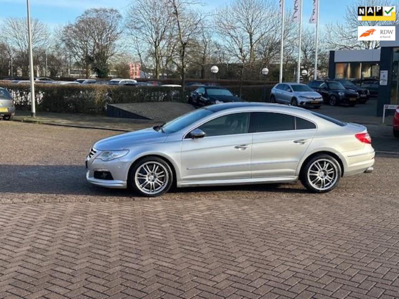 Volkswagen Passat CC - 3.6 V6 FSI 4Motion 4p.automaat,bj.2008,kleur:zilver,NAP met 238764 km.en APK 01/2026,leder - AutoWereld.nl