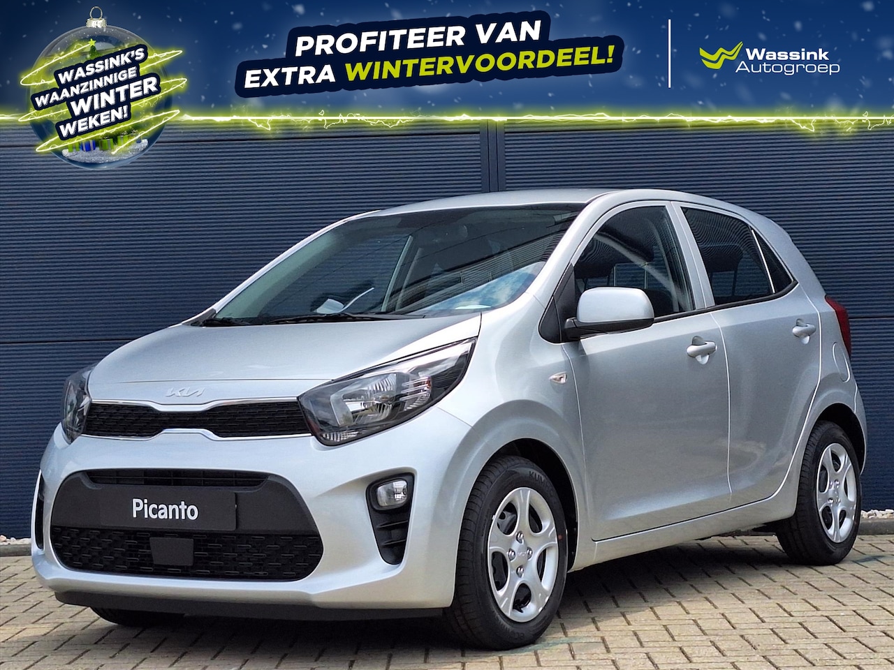 Kia Picanto - 1.0 DPi 67pk 4-zits ComfortLine | Cruise control | DAB | Airco | Direct leverbaar | Rijkla - AutoWereld.nl