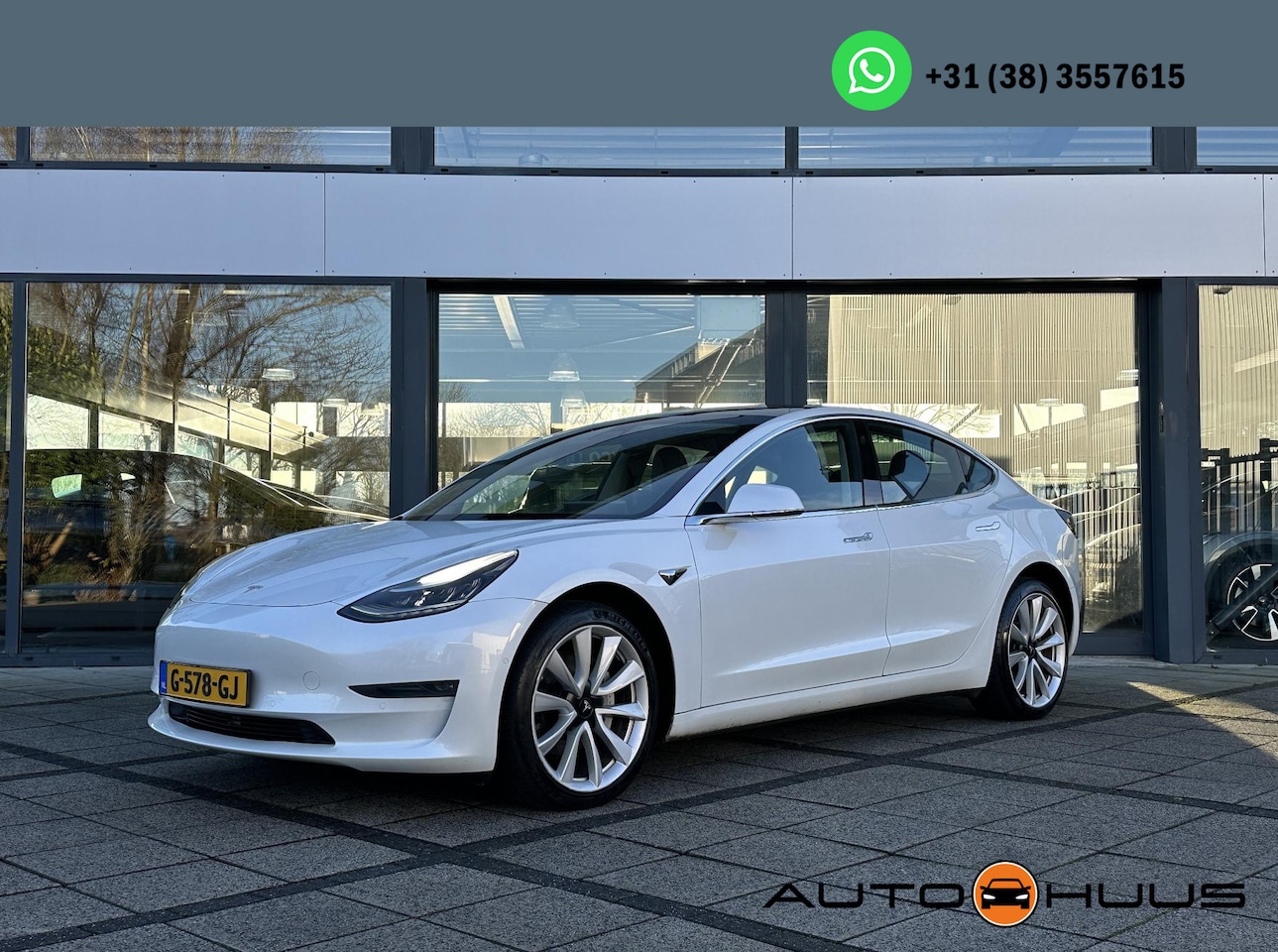 Tesla Model 3 - Long Range RWD Long Range DUAL AWD Autopilot Pano Trekhaak ALU - AutoWereld.nl