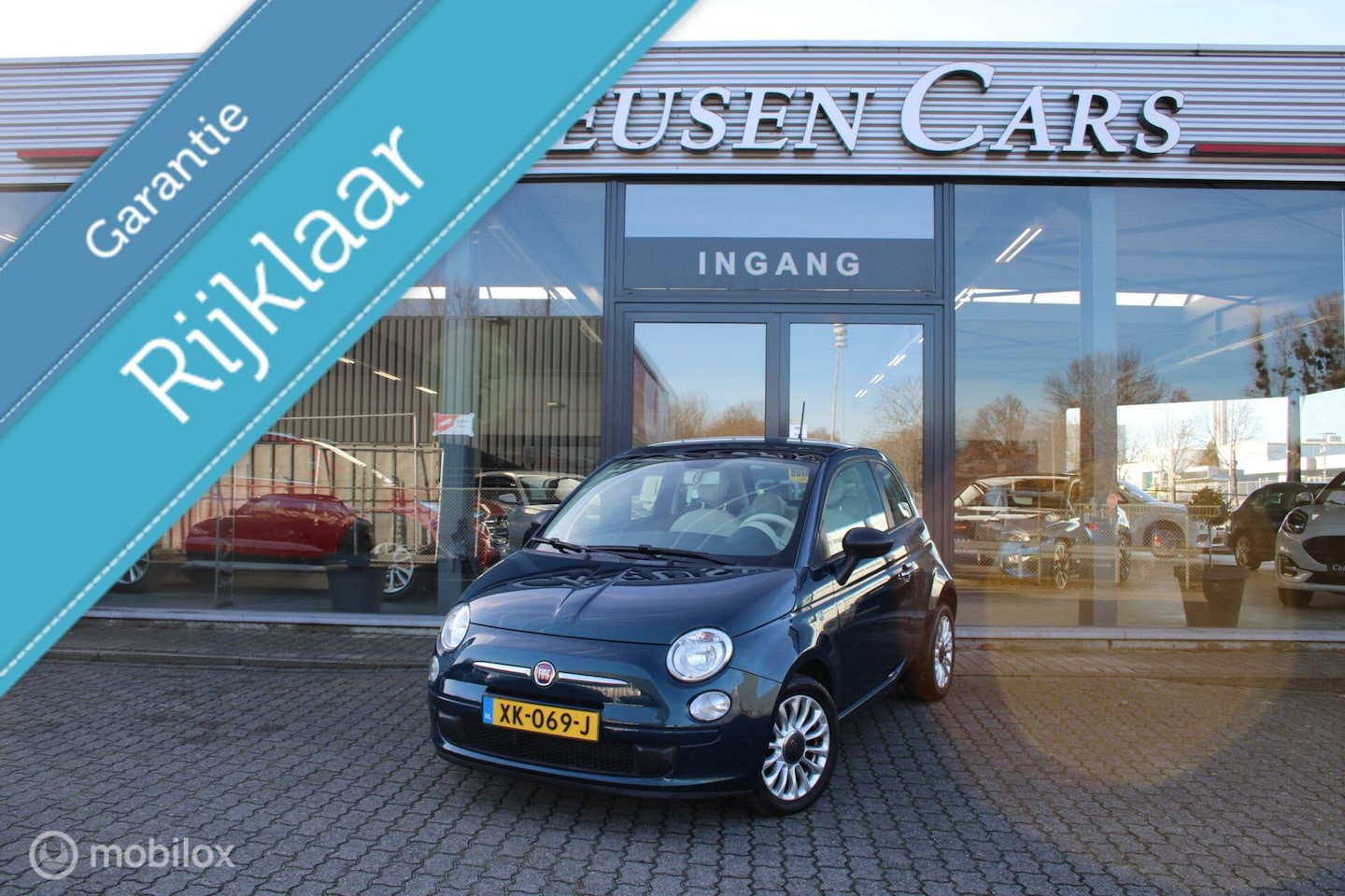 Fiat 500 - 1.2 Lounge/Pano/Airco/All season/Lm/ - AutoWereld.nl