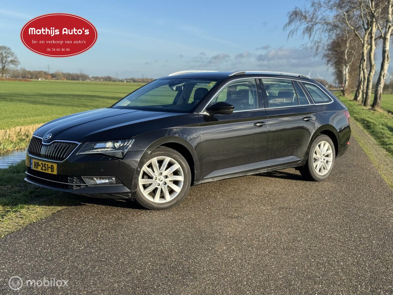 Skoda Superb Combi - 1.6 TDI Active DSG Leder Ex. BPM! - AutoWereld.nl