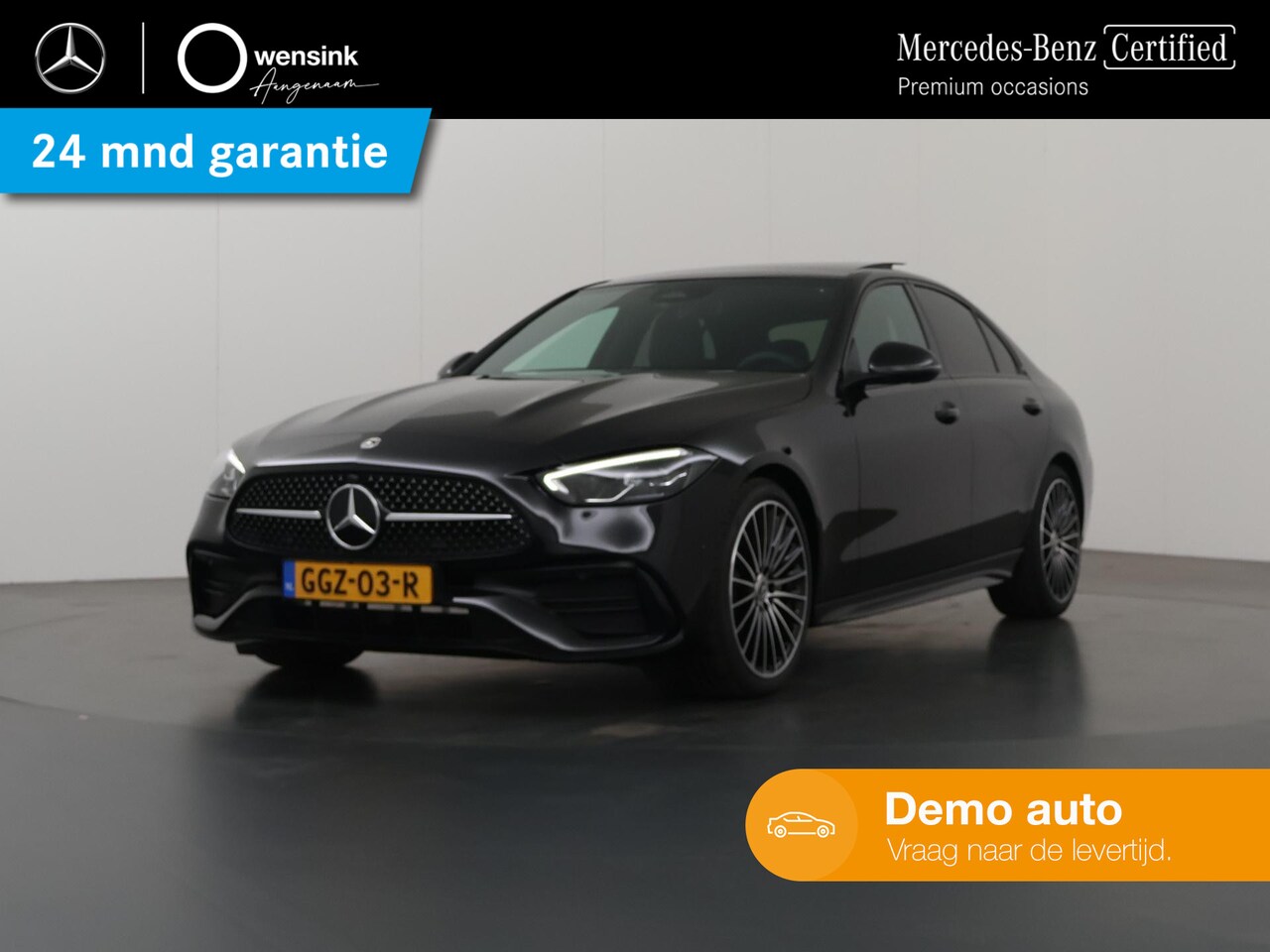 Mercedes-Benz C-klasse - 180 AMG Line | Panoramadak | Led verl. | 19 inch LM velgen | Memory - AutoWereld.nl