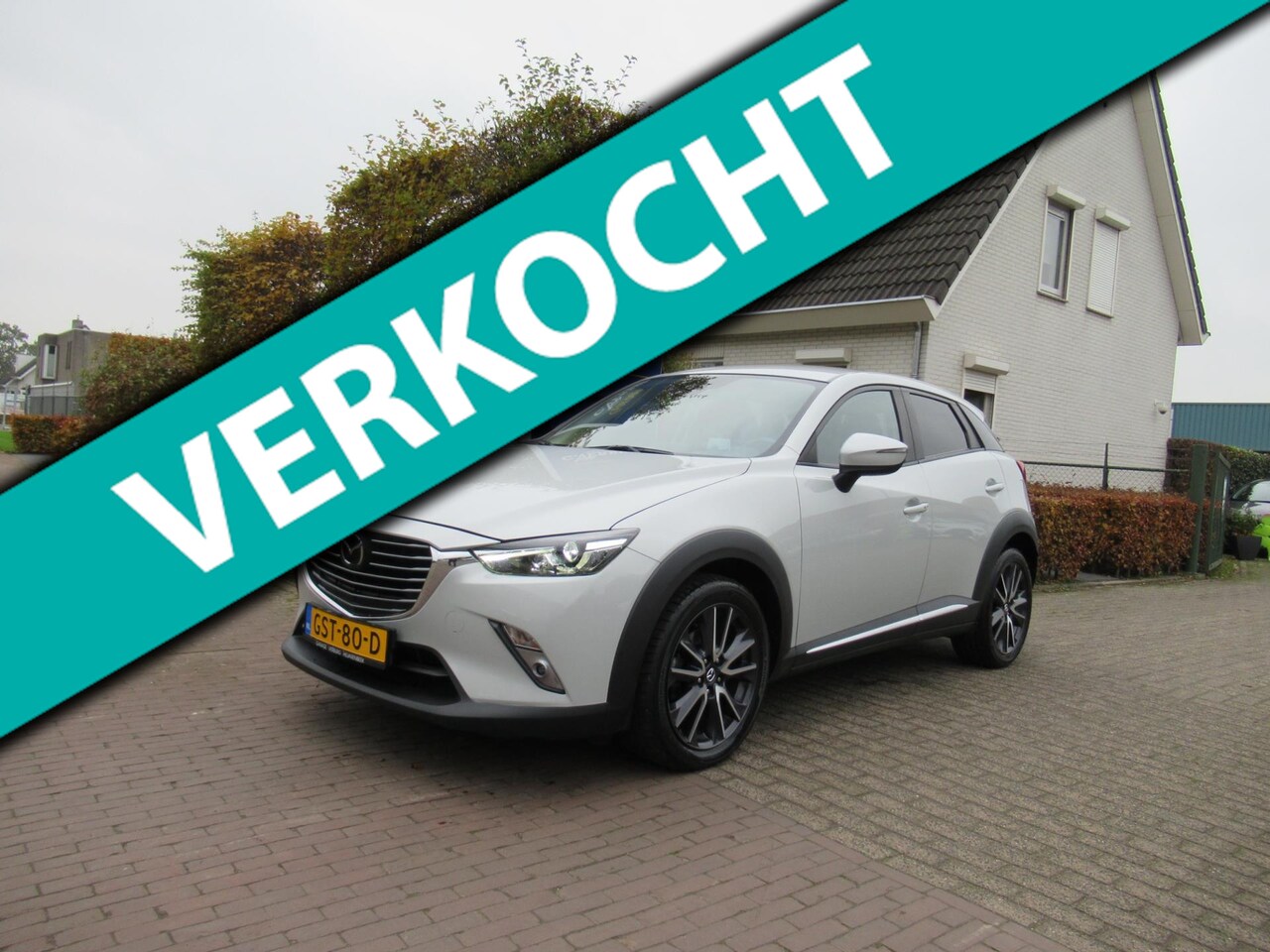 Mazda CX-3 - 2.0 SkyActiv-G 150 GT-M AWD (AdaptiveCruise,Camera,Navi,PDC,BOSE,Headupdisplay,Stoel/stuur - AutoWereld.nl