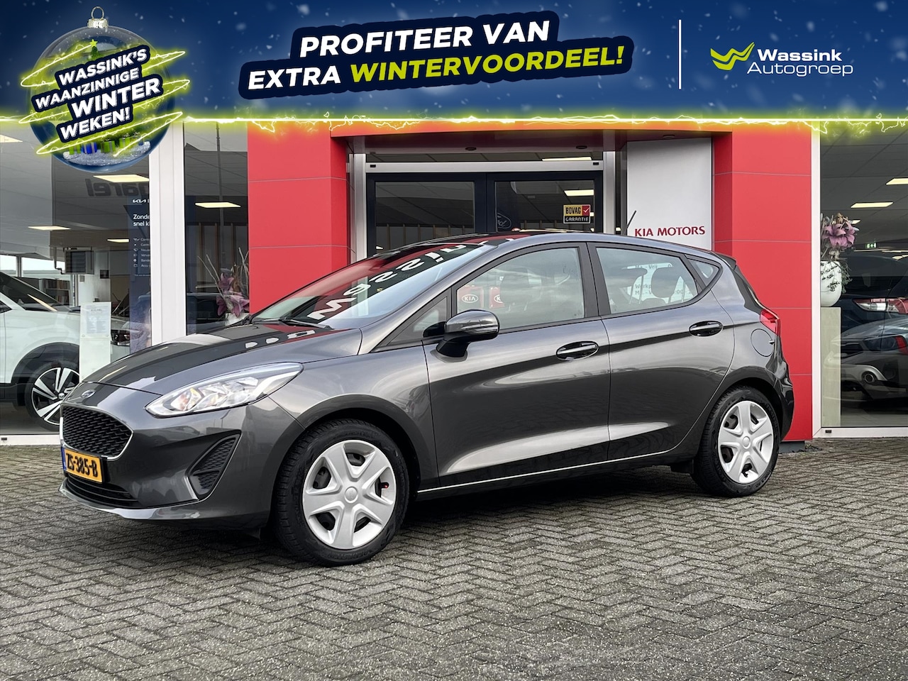 Ford Fiesta - 1.1 85pk 5dr Trend | Airconditioning | Navigatie | Carplay | Cruise Control | - AutoWereld.nl