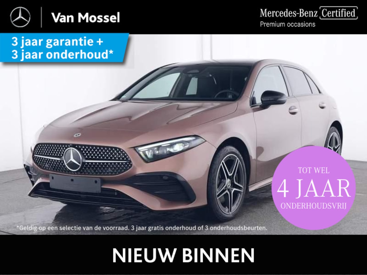 Mercedes-Benz A-klasse - 250 e AMG Line / Panoramadak/ Night/ Sfeerverlichting/ Multibeam/ Carplay - AutoWereld.nl