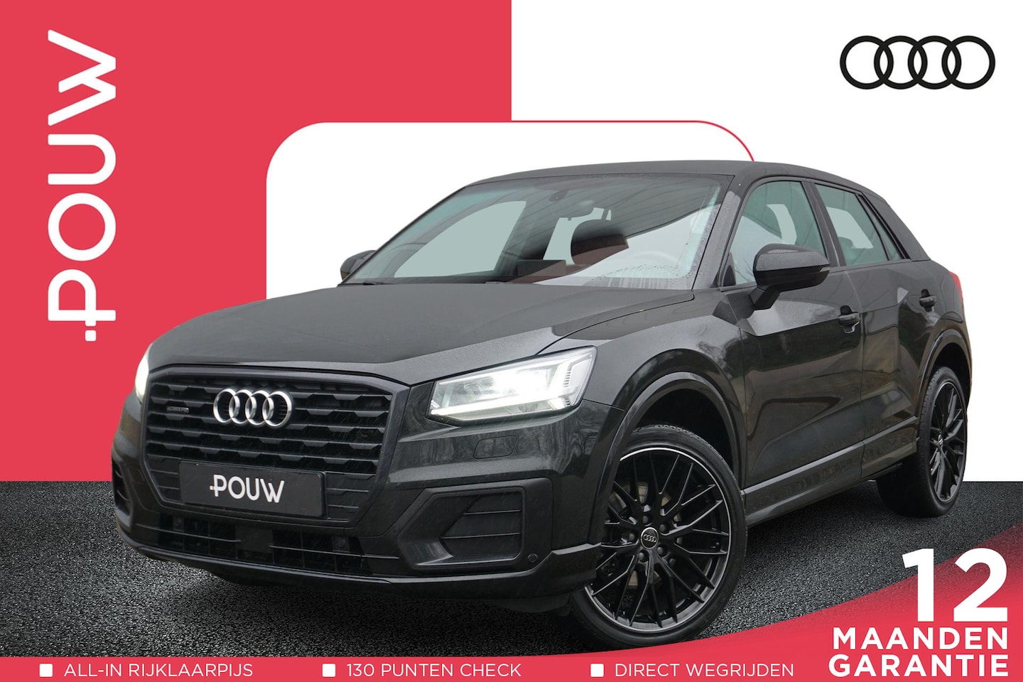 Audi Q2 - 40 TFSI 190pk S-tronic Quattro Sport Edition | Trekhaak | Stoelverwarming | PDC V/A | 19" - AutoWereld.nl