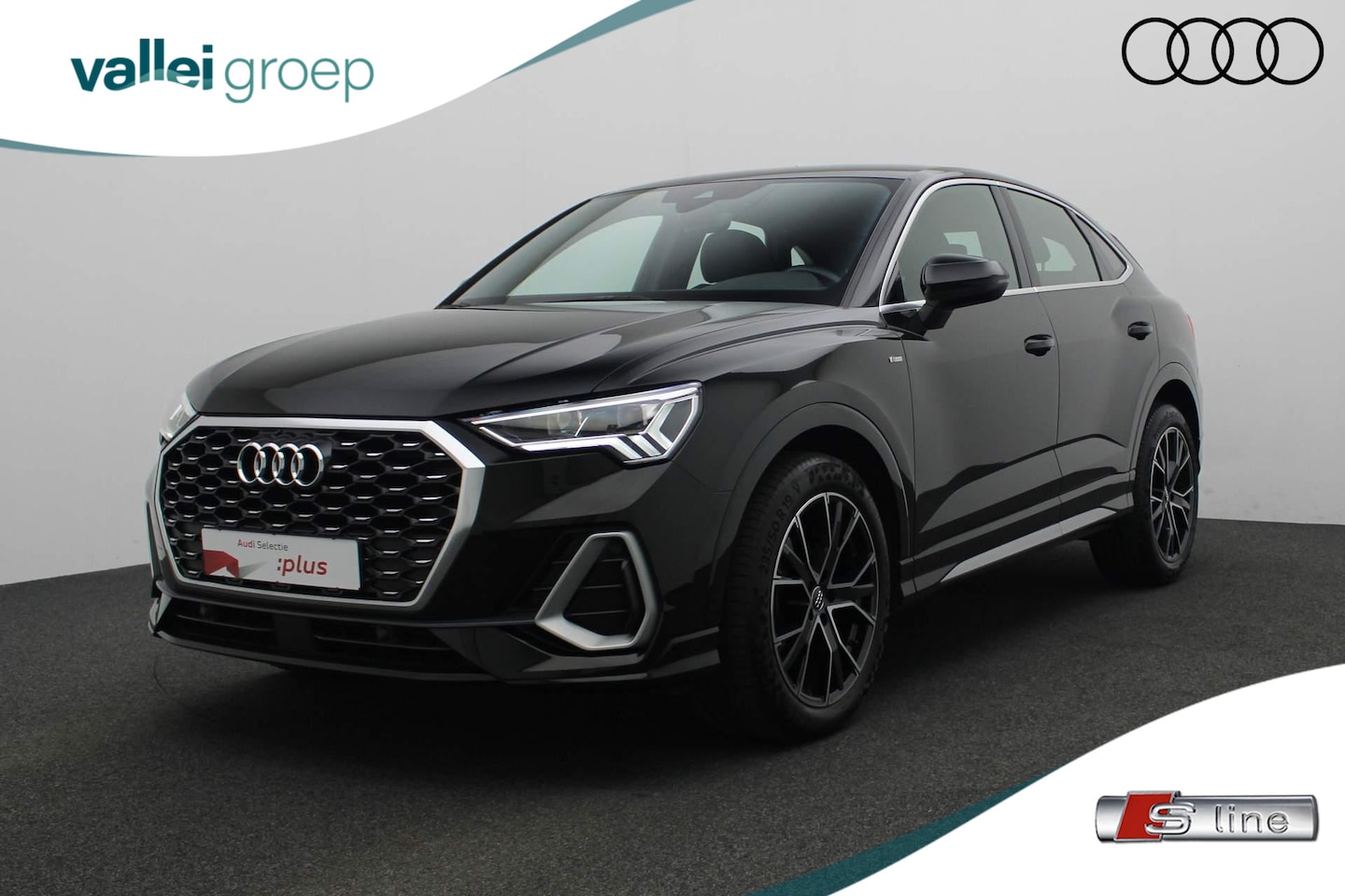 Audi Q3 Sportback - 35 TFSI 150PK S-tronic S Edition / S-Line | Leder | B&O | Stoelverwarming | Navi | Keyless - AutoWereld.nl