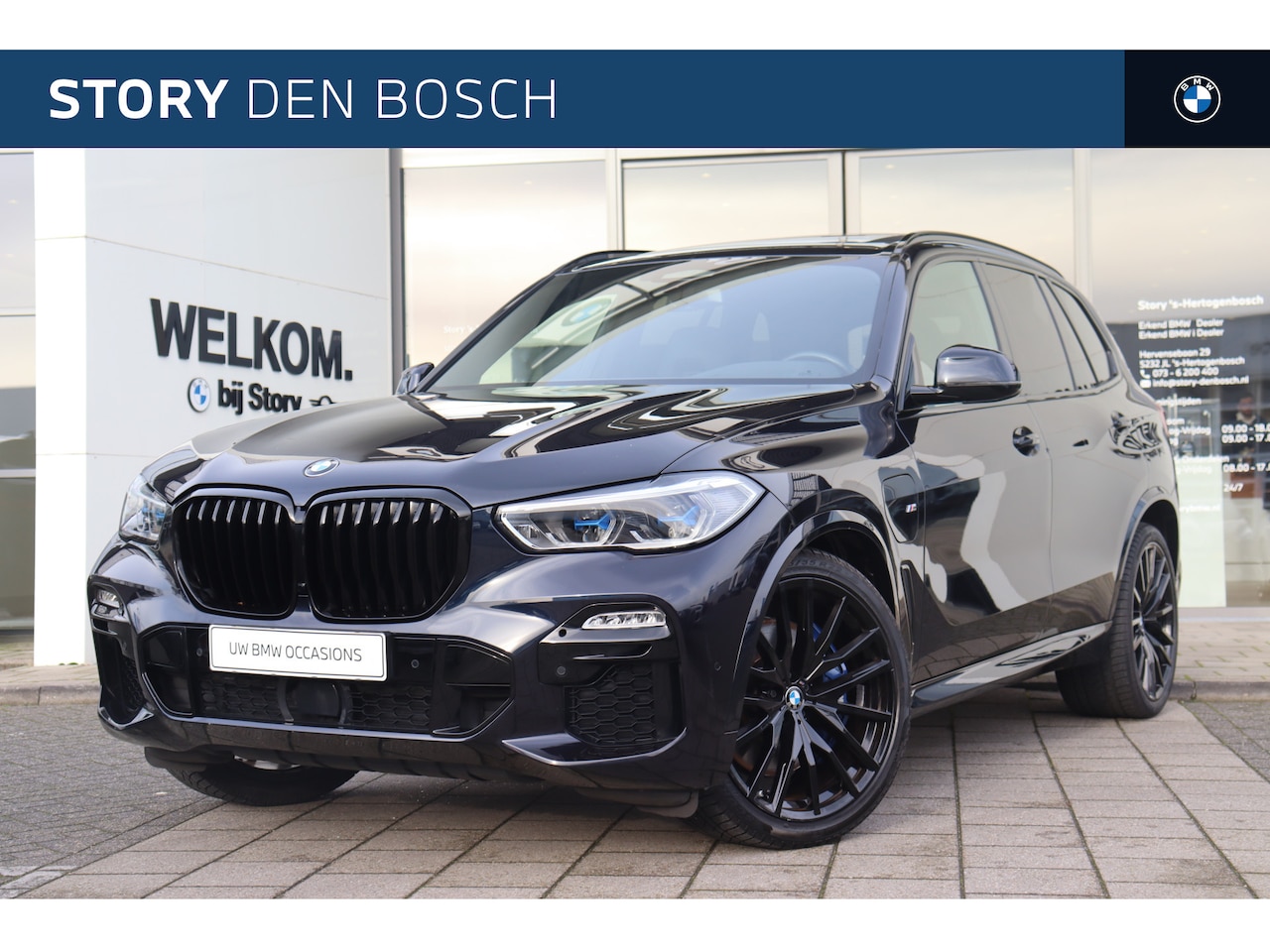 BMW X5 - xDrive45e High Executive M Sport Automaat / Panoramadak Sky Lounge / Laserlicht / Bowers & - AutoWereld.nl