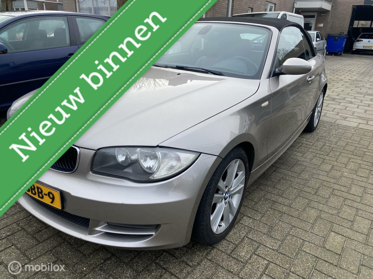 BMW 1-serie Cabrio - 118i High Executive ECC LEDER - AutoWereld.nl