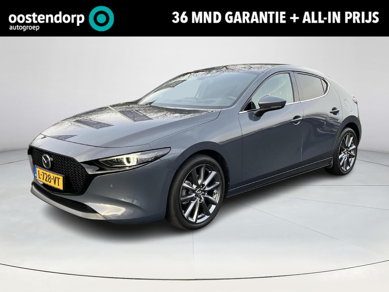 Mazda 3 Sport - 2.0 e-SkyActiv-G M Hybrid 150 Sportive | Trekhaak | Camera | Apple Carplay/Android Auto | - AutoWereld.nl