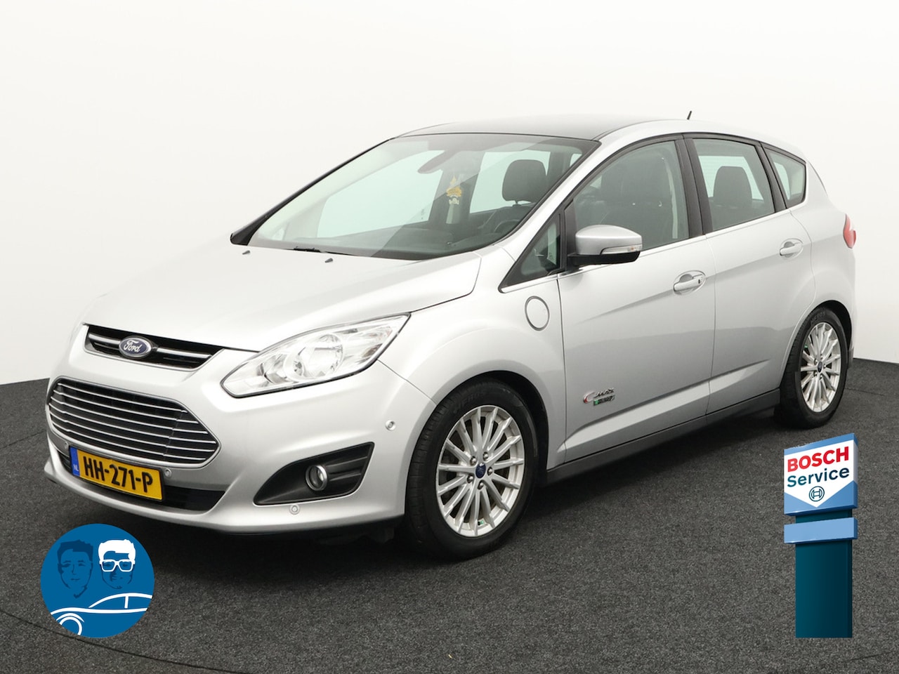 Ford C-Max - 2.0 Plug-in Hybrid Titanium Plus Panordak Leer Stoelverw Airco Automaat - AutoWereld.nl