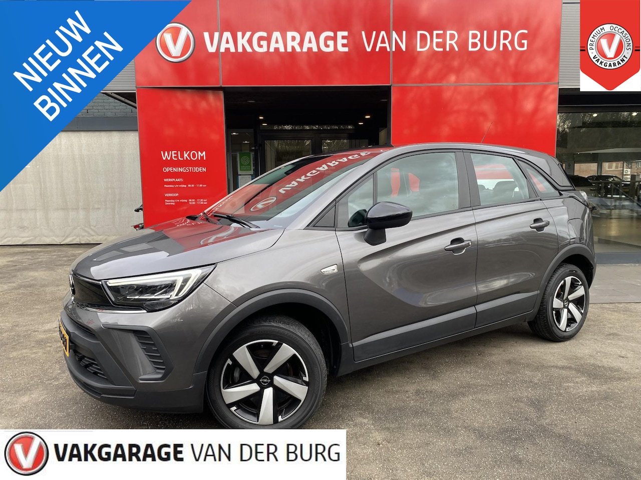 Opel Crossland - 1.2 Turbo Edition Apple CarPlay, Android Auto, Camera - AutoWereld.nl