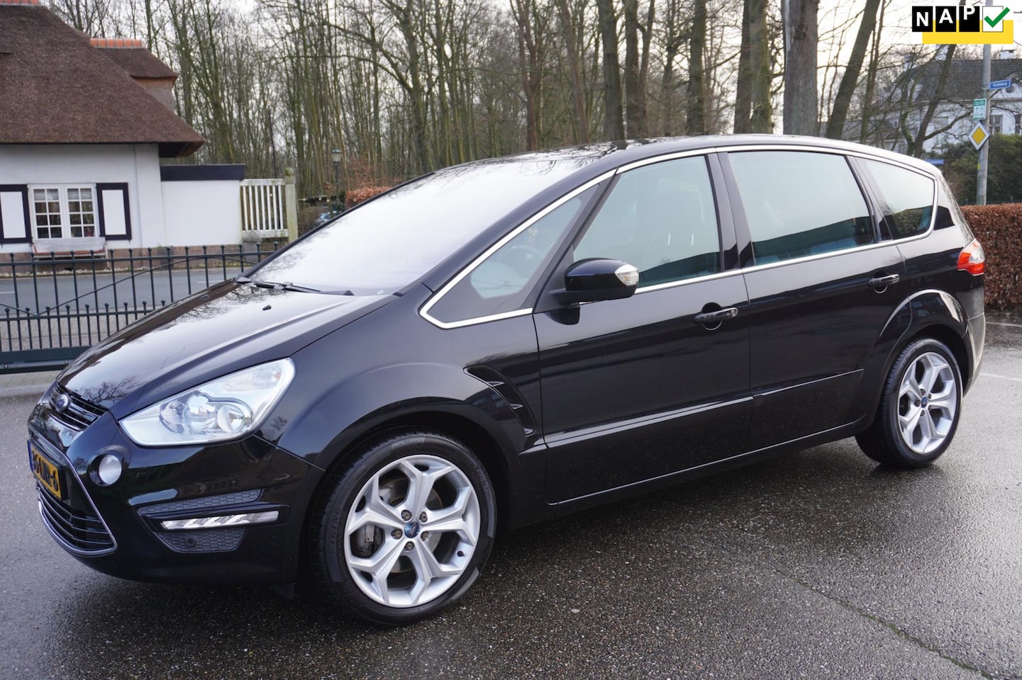 Ford S-Max - 2.0 EcoBoost Titanium 7 Pers Leer Pamo Trekhaak Full Option - AutoWereld.nl