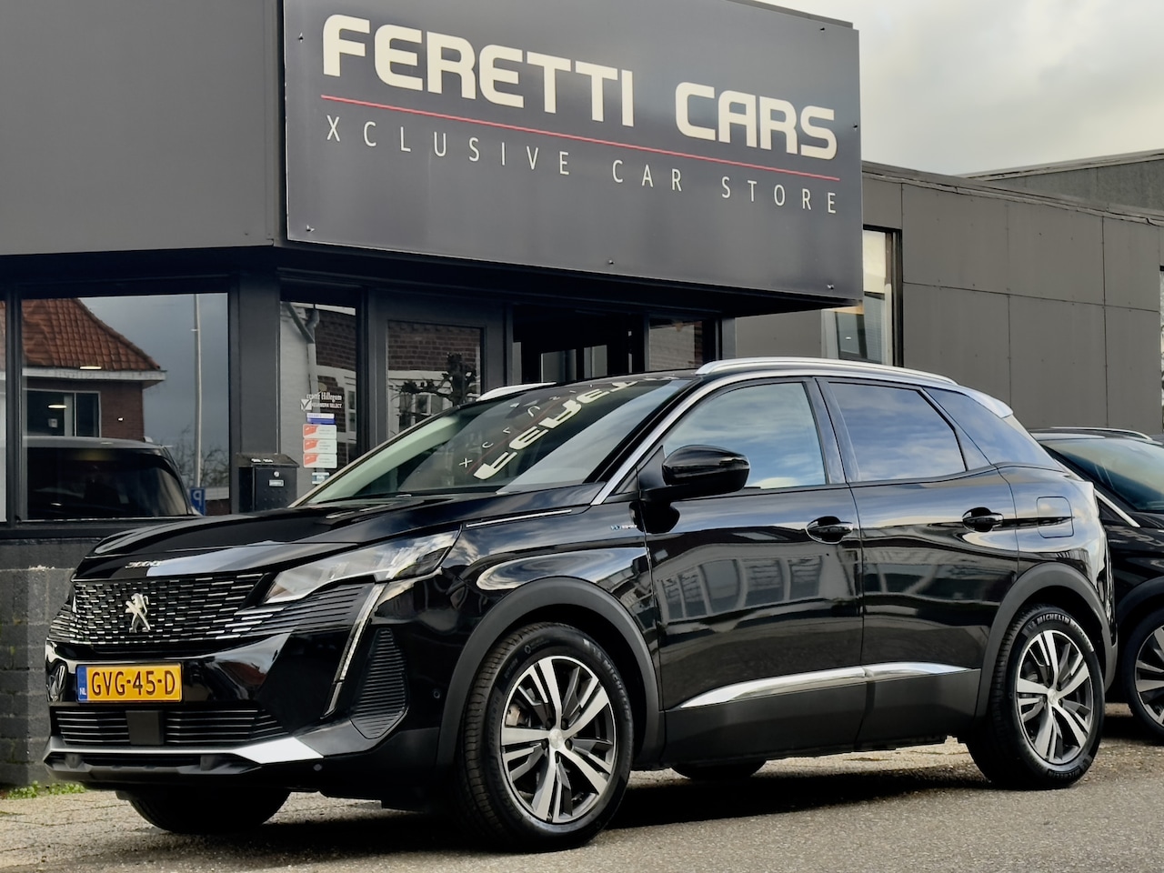 Peugeot 3008 - 1.6 HYBRID AUT8 225 BLUE ALLURE 67D.KM LEDER NAVI CAMERA360 APPLE-CARPLAY LED LMV PDC - AutoWereld.nl