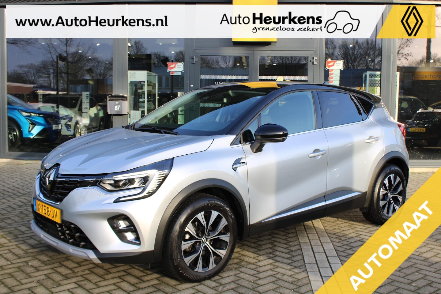 Renault Captur - TCe 140 EDC Intens AUTOMAAT | Parkeersensoren voor en achter | Achteruitrijcamera - AutoWereld.nl