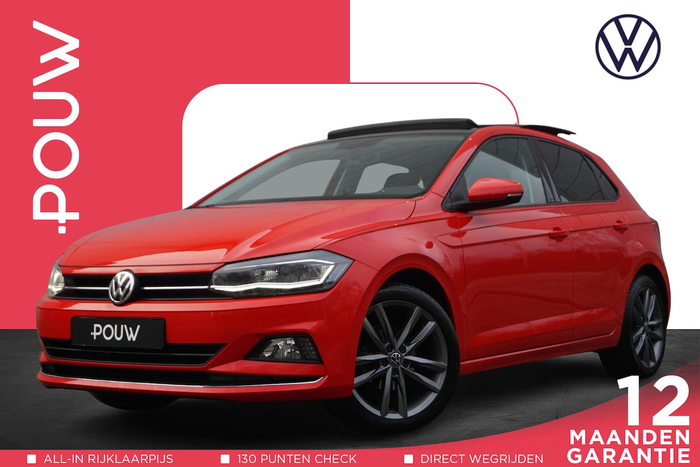 Volkswagen Polo - 1.0 TSI 95pk Highline | Panoramadak | Beats audio | Adaptive Cruise - AutoWereld.nl