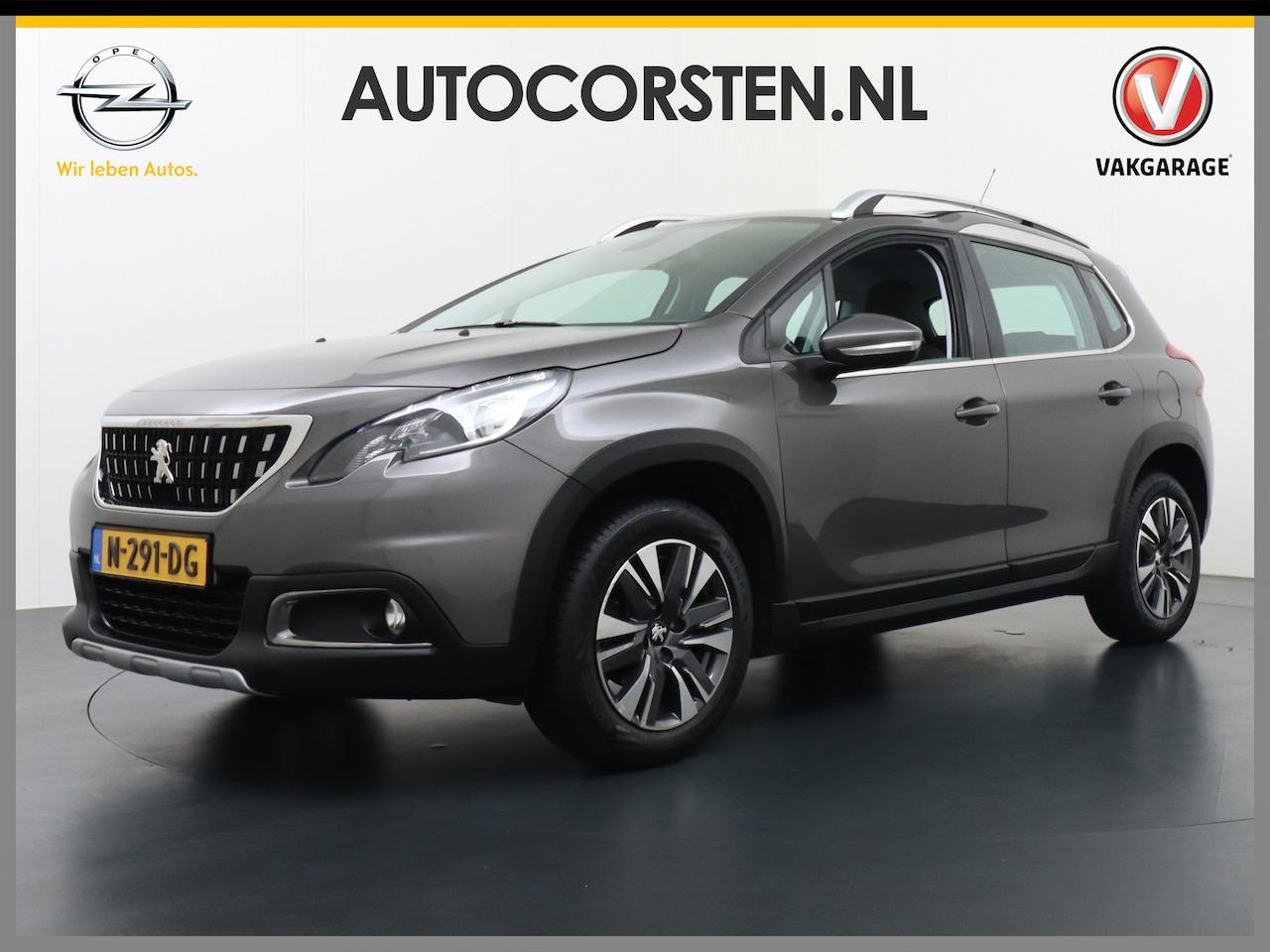 Peugeot 2008 - 1.2 Allure Navi Dual-Ecc Android Auto Mirror Link Trekhaak 1/2 Leer Cruise Control Pdc Blu - AutoWereld.nl