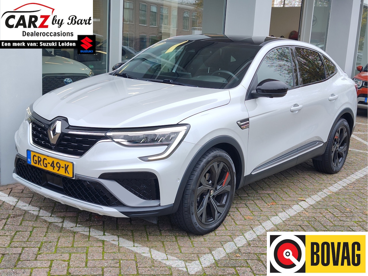 Renault Arkana - 1.3 TCE MILD HYBRID 160 R.S. LINE AUTOMAAT Leder | Stoelverwarming | Adaptive Cruise | 360 - AutoWereld.nl