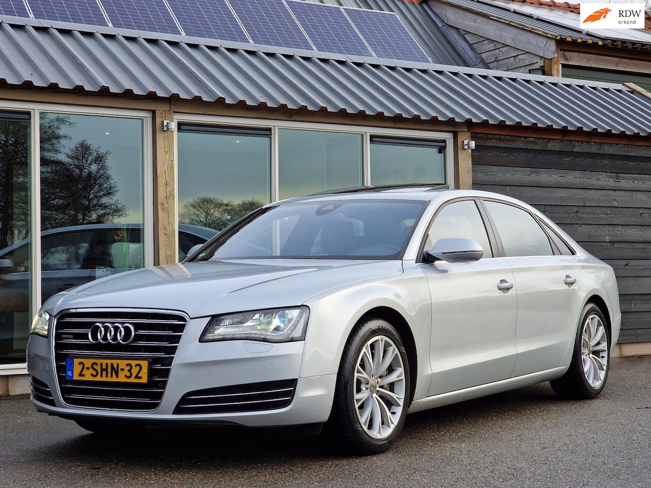 Audi A8 - 4.2 FSI quattro Lang Pro Line+ (Zeer netjes en super compleet / Lane Assist / Dodehoek / M - AutoWereld.nl