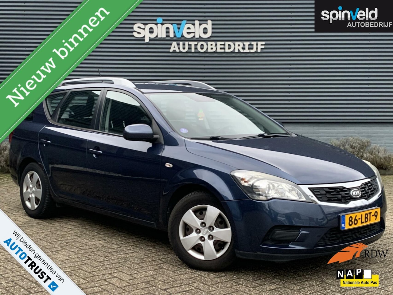 Kia Cee'd Sporty Wagon - 1.4 CVVT X-tra BJ`10 NAP NL Airco - AutoWereld.nl