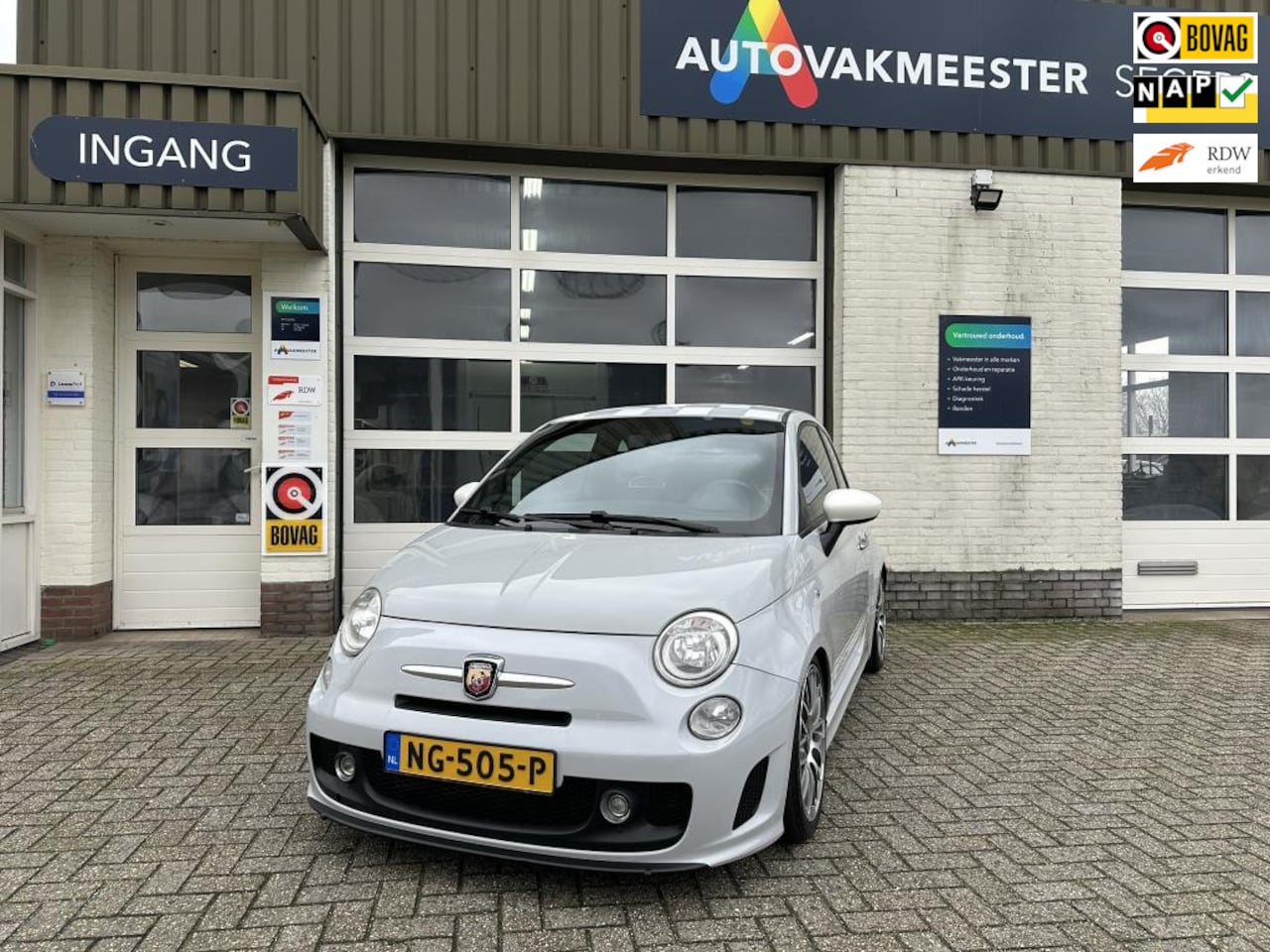 Fiat 500 Abarth - 1.4-16V Abarth|Clima|Goed onderhouden| - AutoWereld.nl