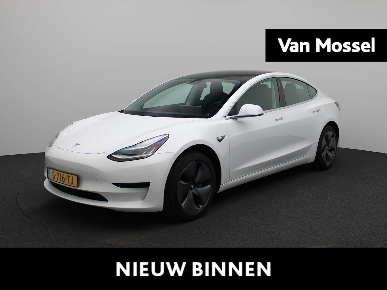 Tesla Model 3 - Standard RWD Plus 60 kWh | Lederen bekleding | Stoelverwarming | Panoramadak | - AutoWereld.nl