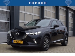 Mazda CX-3 - 2.0 SkyActiv-G 120 SkyLease GT-M Automaat | Leer | Camera | Head-up display