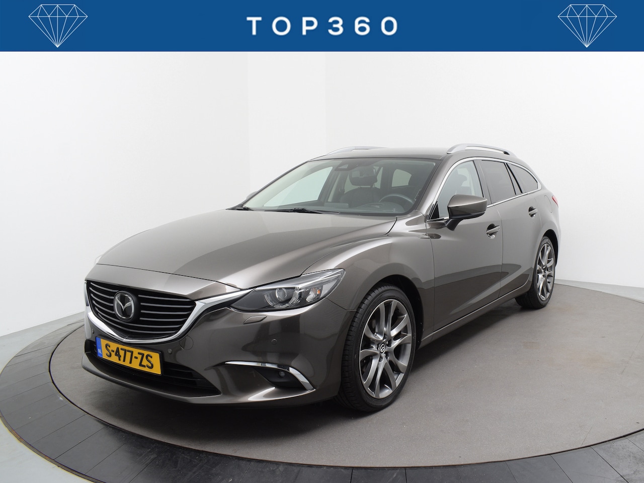 Mazda 6 Sportbreak - 2.5 SkyActiv-G 192 GT-M | Leer | automaat | 19inch | Uniek Full options! - AutoWereld.nl