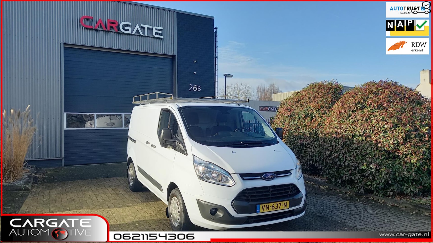 Ford Transit Custom - 270 2.2 TDCI L1H1|Nap| - AutoWereld.nl