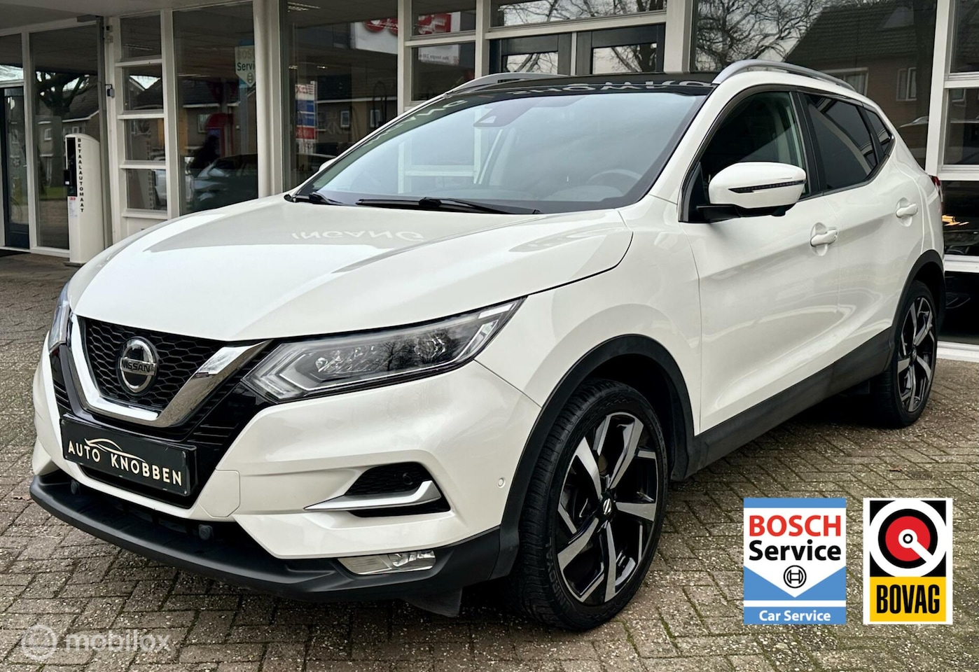 Nissan Qashqai - 1.2 Tekna + Led, 360 Camera, Climat, LM.. - AutoWereld.nl