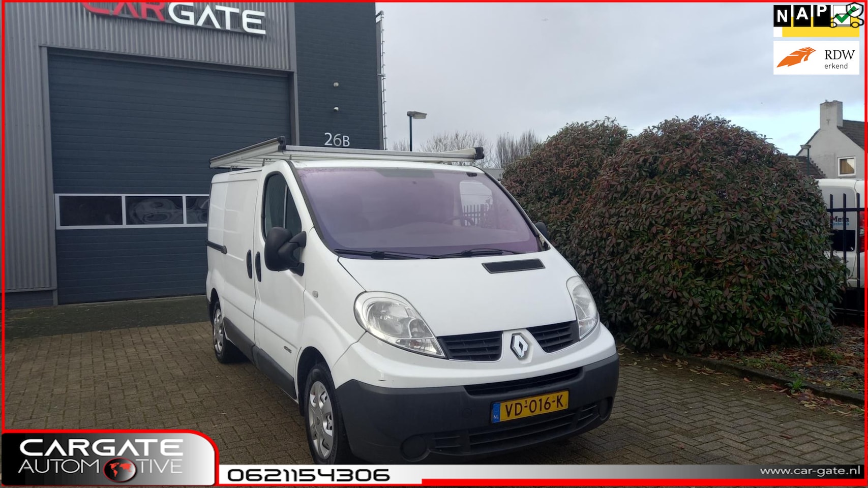 Renault Trafic - 2.0 dCi T27 L1H1 DC Eco|Airco|Export|Apk - AutoWereld.nl