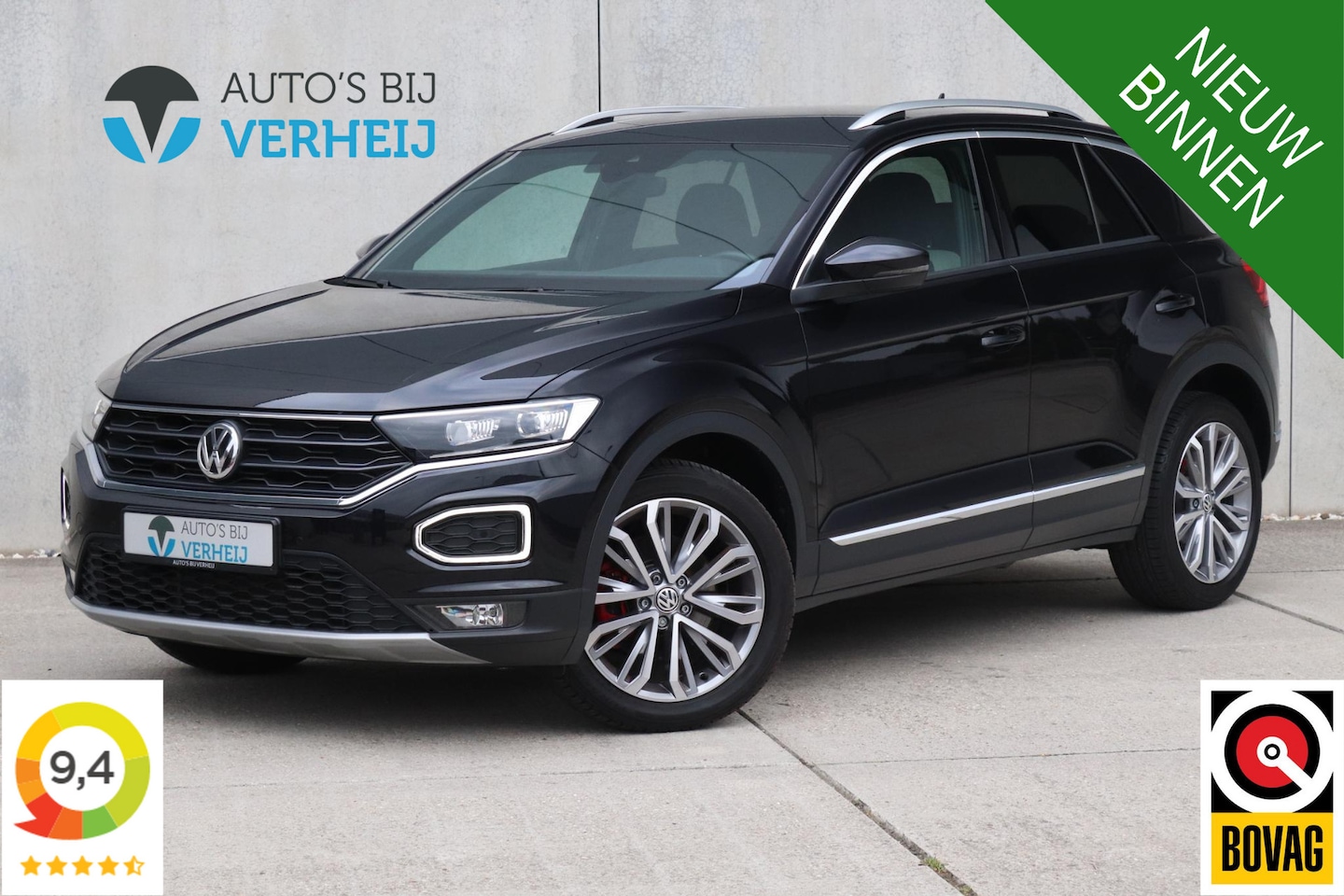 Volkswagen T-Roc - 1.5 TSI Sport Business R / AUTOMAAT / 18"LMV / LED / NAVI / CAMERA - AutoWereld.nl