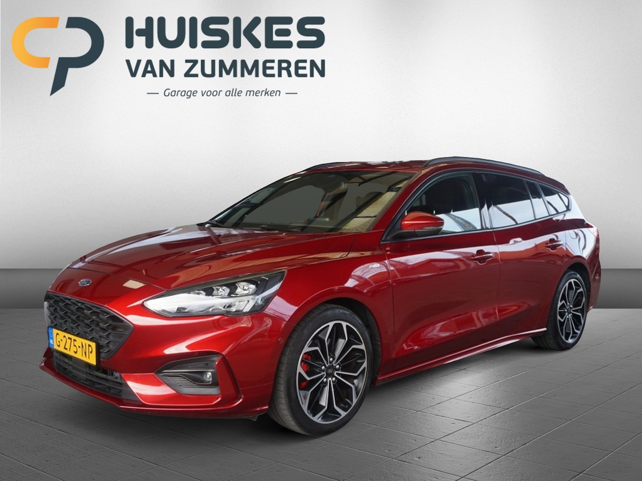 Ford Focus Wagon - 1.0 EcoBoost ST Line Business | Trekhaak | Stuur/stoelverwarming - AutoWereld.nl