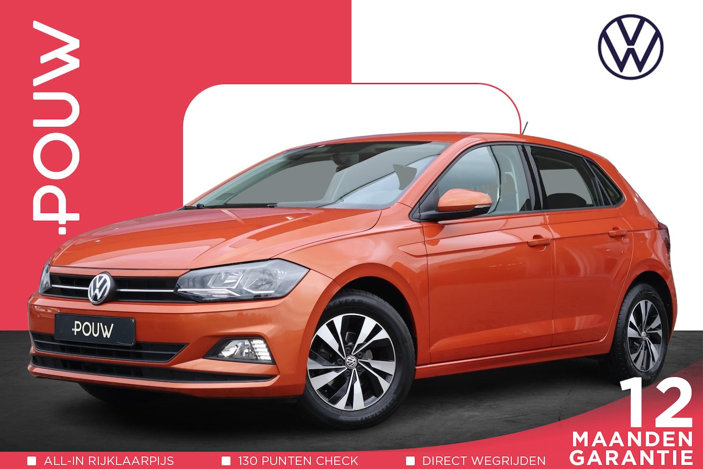 Volkswagen Polo - 1.0 TSI 95pk Comfortline | Adaptive Cruise | Apple Carplay / Android Auto | 15" Velgen - AutoWereld.nl