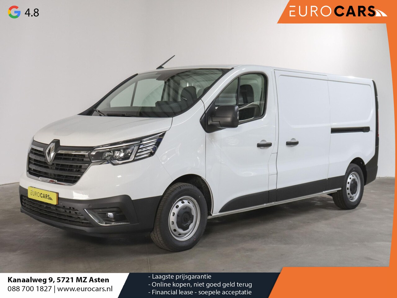 Renault Trafic - 2.0 150PK T30 L2H1 Advance BPM VRIJ! Airco Bluetooth Camera Cruise PDC Trekhaak - AutoWereld.nl