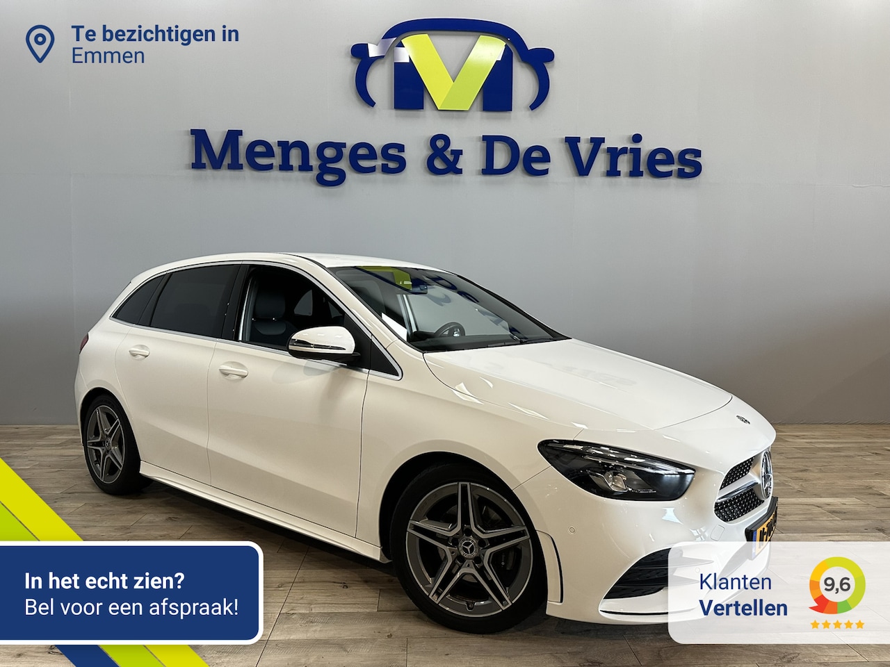 Mercedes-Benz B-klasse - 200 Business Solution AMG AMG Line | Airco ECC | Widescreen | LED | Camera | Sfeer | Navig - AutoWereld.nl