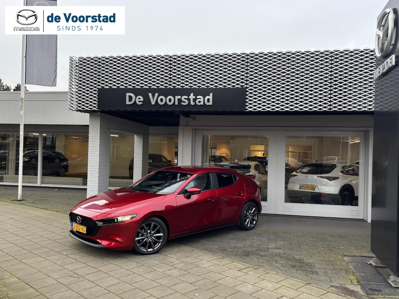 Mazda 3 - 2.0 e-SkyActiv-X M Hybrid 180 Comfort lederen bekleding | Bose | Ned. auto | dealer onderh - AutoWereld.nl