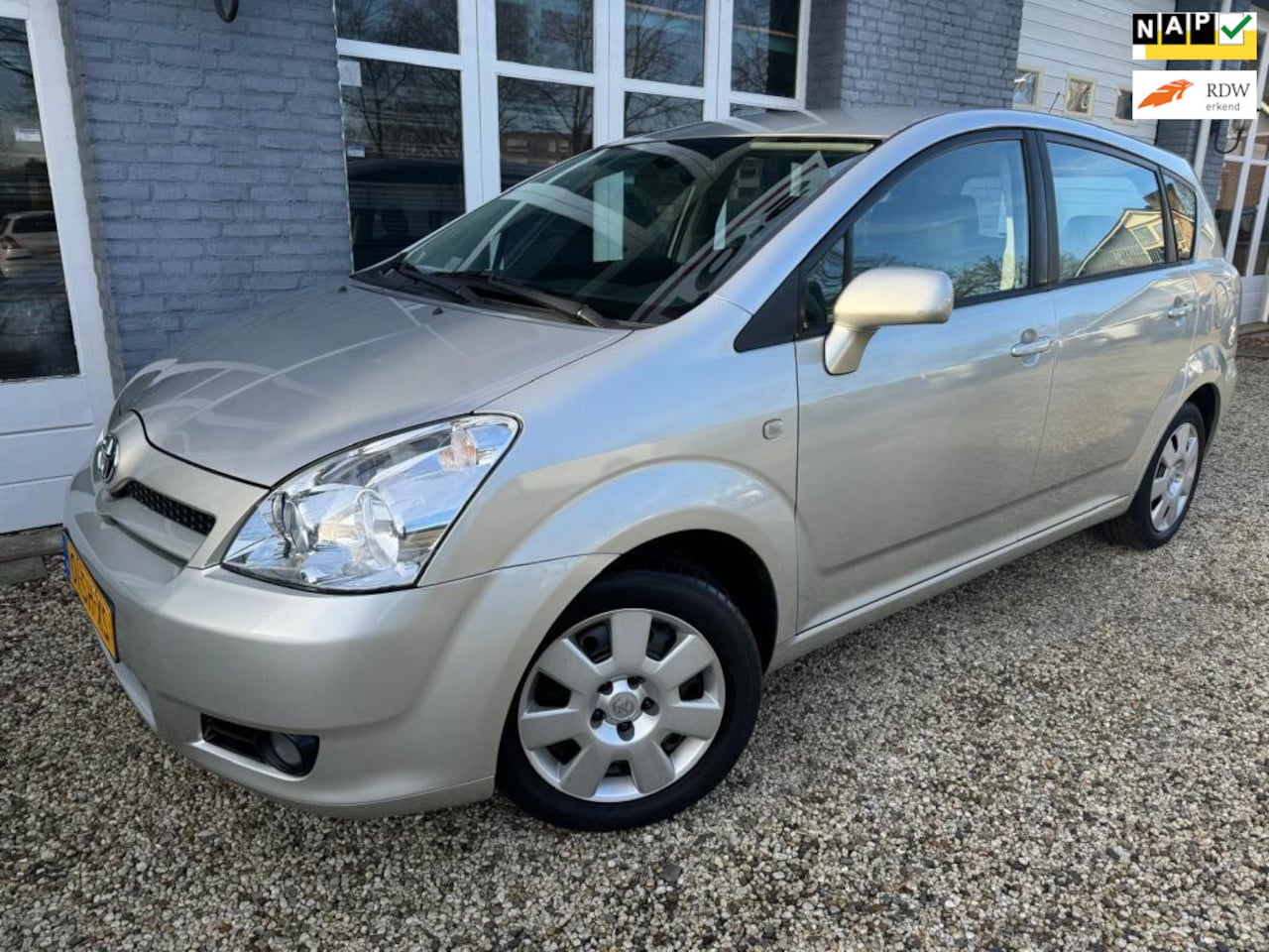 Toyota Corolla Verso - 1.6 VVT-i Sol 1.6 VVT-i SOL, ORIGINELE KM,GOED ONDERHOUD - AutoWereld.nl