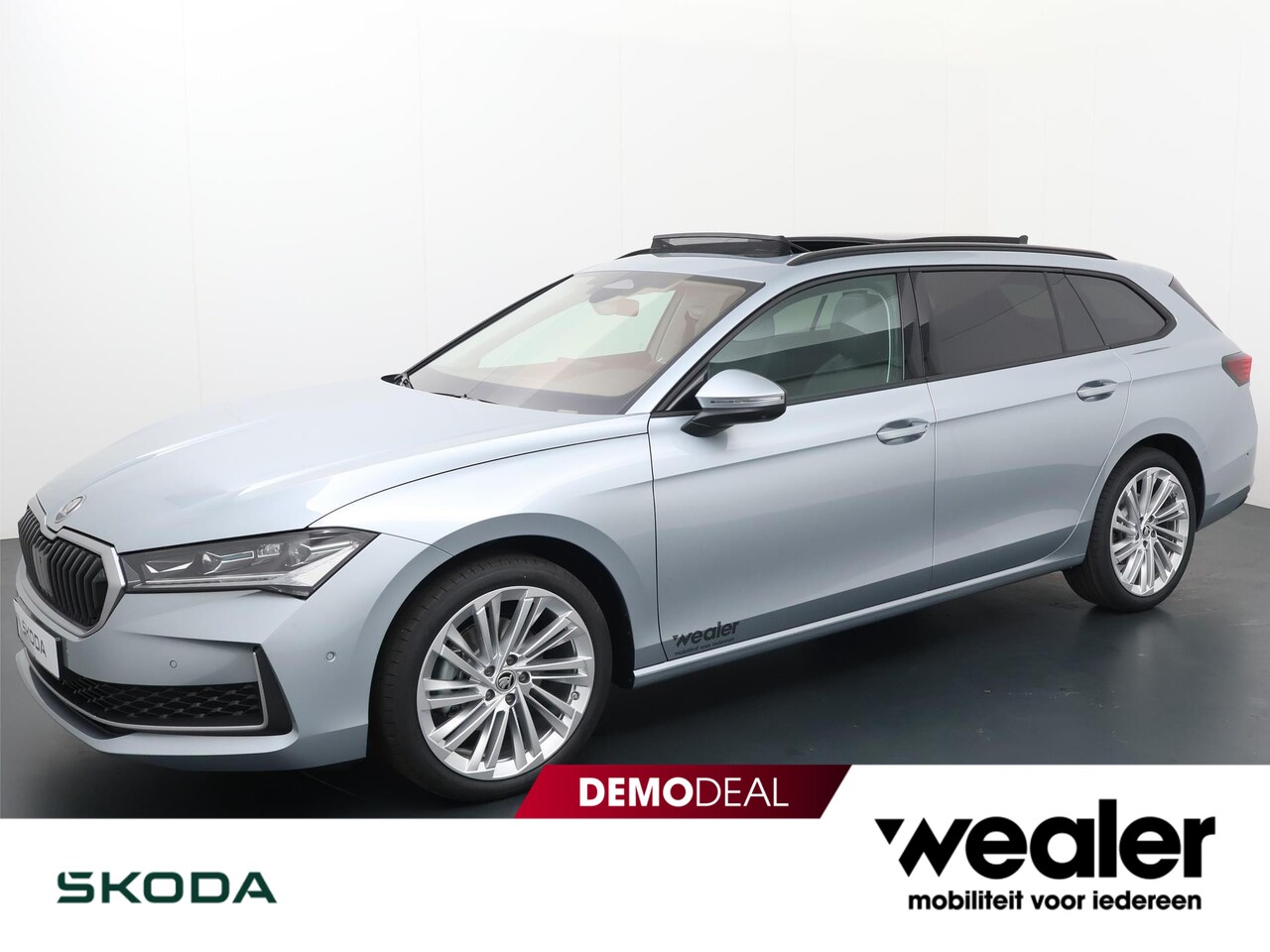 Skoda Superb Combi - 1.5 TSI 150 pk MHEV First Edition | Automaat | Panoramadak | Leder | Adaptieve cruise cont - AutoWereld.nl