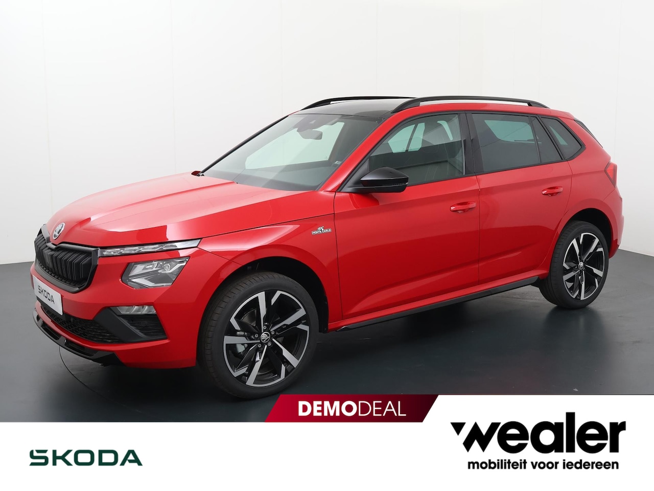 Skoda Kamiq - Monte Carlo 1.0 TSI 115 pk | Panoramadak | Cruise control adaptief | Navigatie | 18" licht - AutoWereld.nl