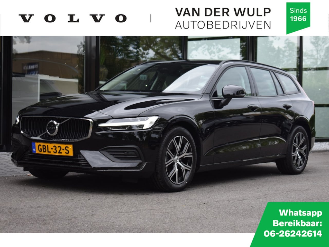 Volvo V60 - B3 163pk Essential | Blond Leder | Climate | Driver Assist - AutoWereld.nl