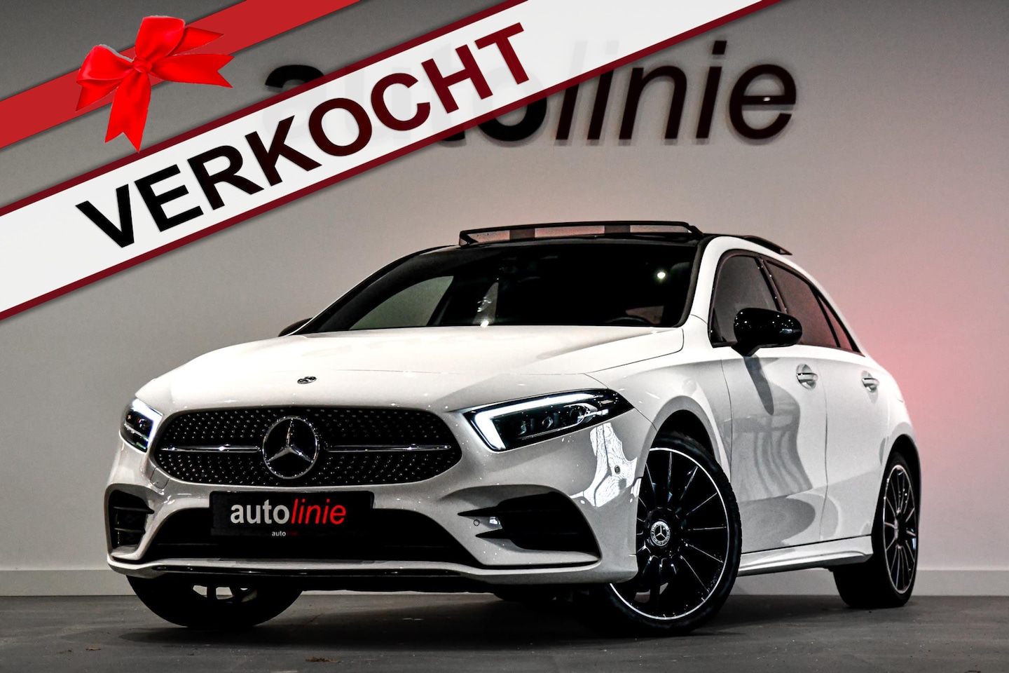 Mercedes-Benz A-klasse - 250 e AMG, Pano, ACC, HUD, 360, Keyless, Dodeh, Multibeam, Sfeer, CarPlay, BTW! - AutoWereld.nl