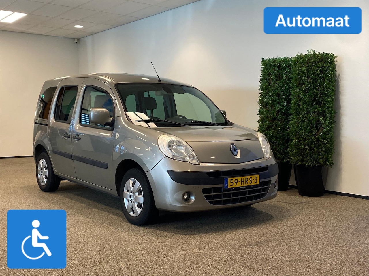 Renault Kangoo - Rolstoelauto Automaat 3+1 (airco) - AutoWereld.nl